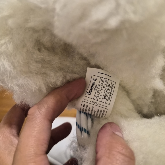 BearPaw Women's Quilted Winter Boots - White - Picture 5 of 5